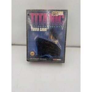 Titanic Historical Society Trivia Game - Factory Sealed 1998
